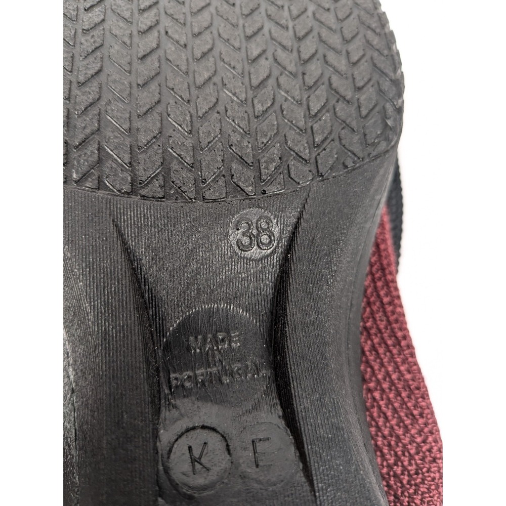 NEW Arcopedico Knitted Women's Ls Bordeaux Red Size 38(EU) 7.5 US - Picture 10 of 11